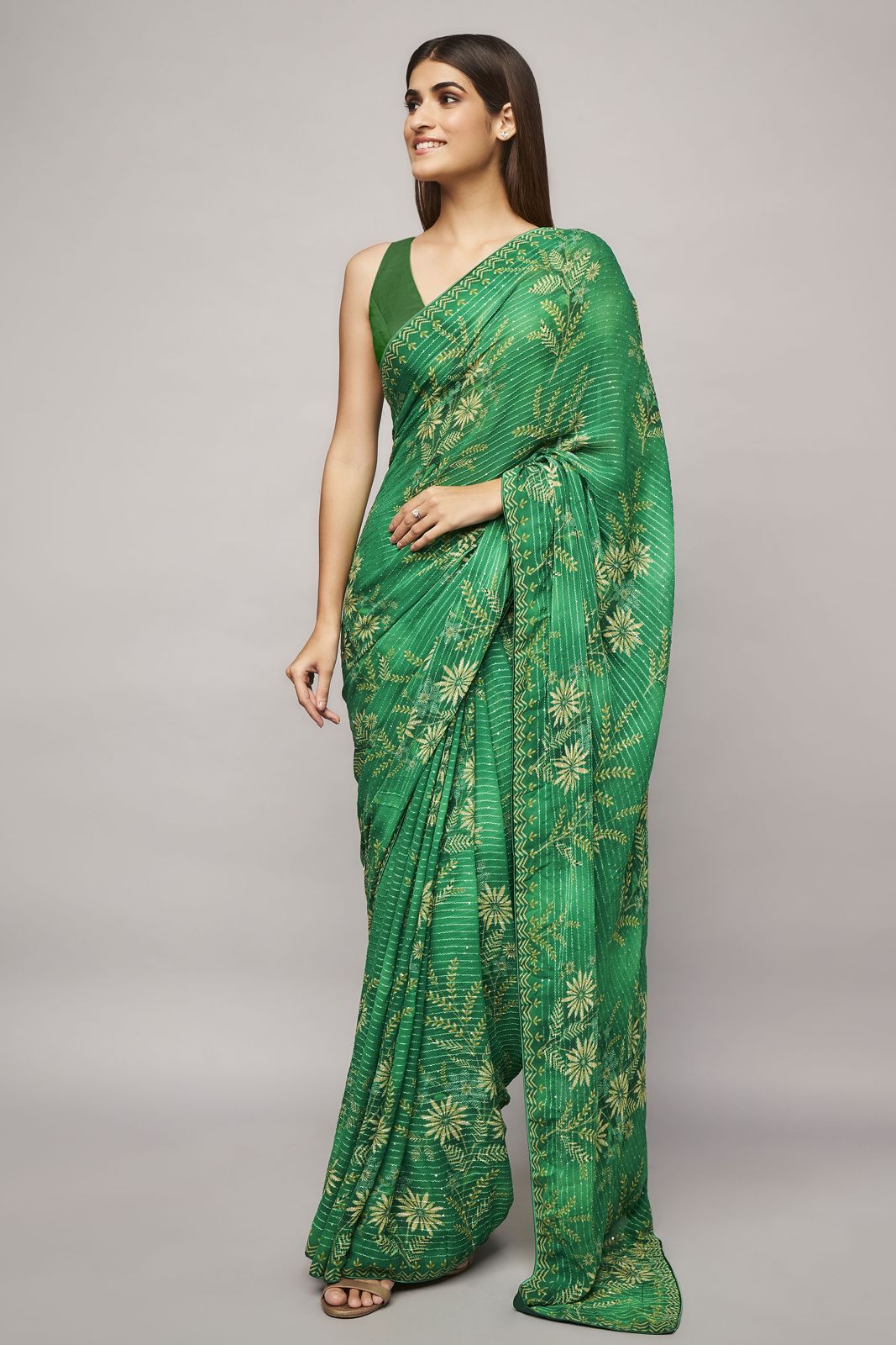 088 Bollywood Crochet Sequence Wholesale Designer Sarees
